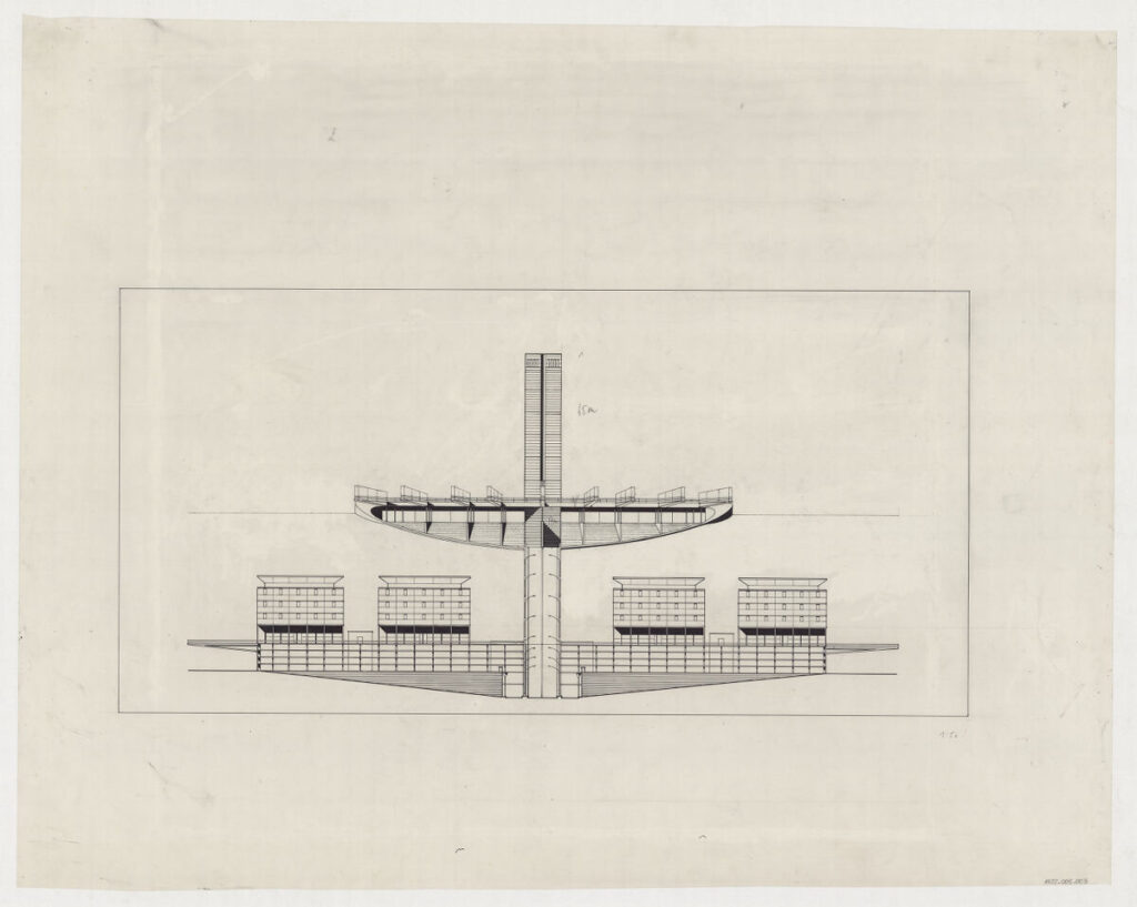 Porta Meridionale di Palermo; Exterior Elevation