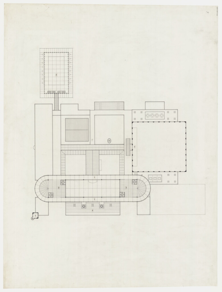 Carnegie Mellon Student Center sixth floor plan.