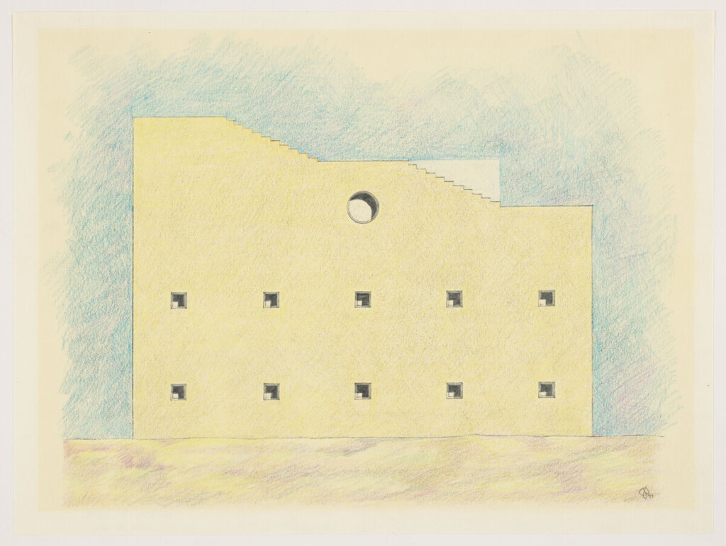 House on the Island of Djerba elevation 4.