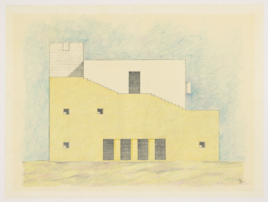 House on the Island of Djerba elevation 3.