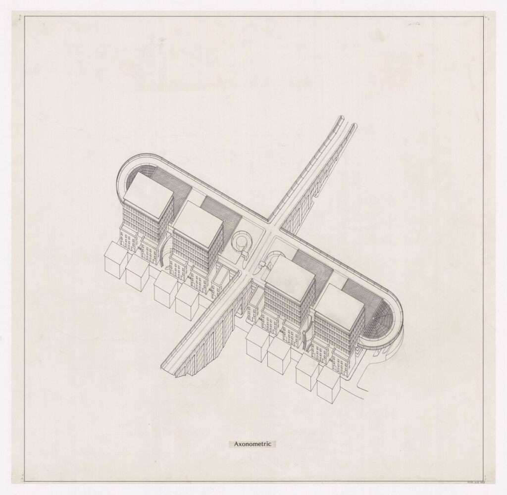 La Porta Meridionale di Palermo Axonometric 2.