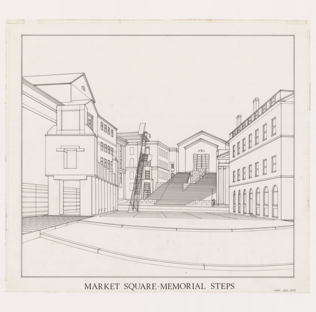 The Steps of Providence; Market Square Memorial Steps