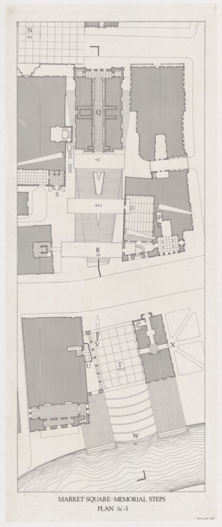 The Steps of Providence; Market Square Memorial Steps Plan