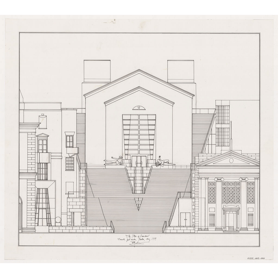 The Steps of Providence; Frazier Terrace Facade