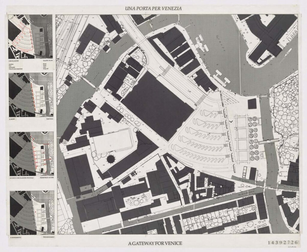 A gateaway for Venice Site Plan of Una Porta per Venezia