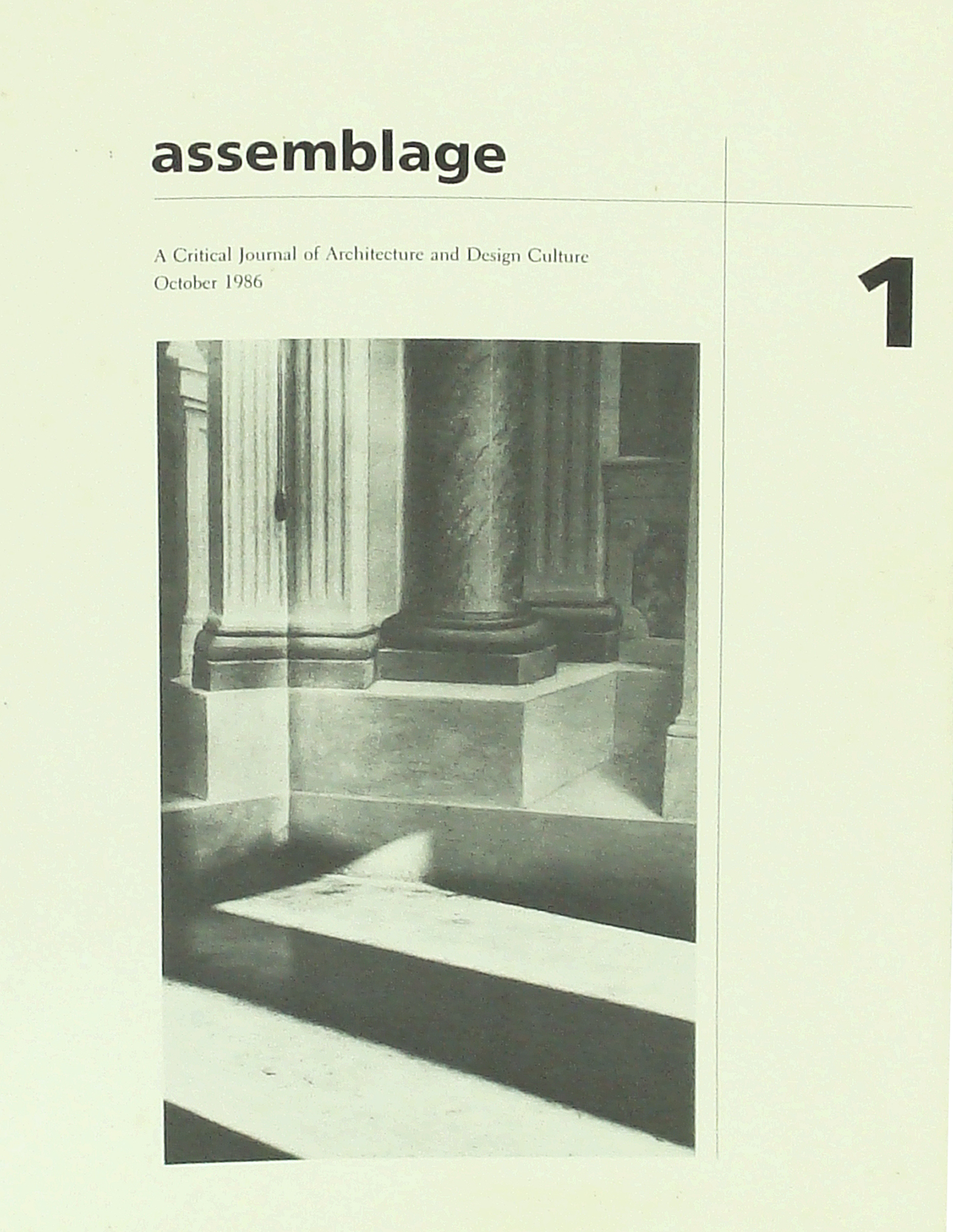Assemblage Journal Cover.