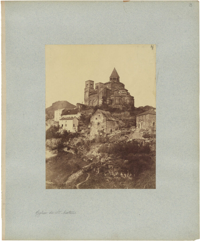 Church of Saint-Nectaire, Puy-de-Dôme, France.