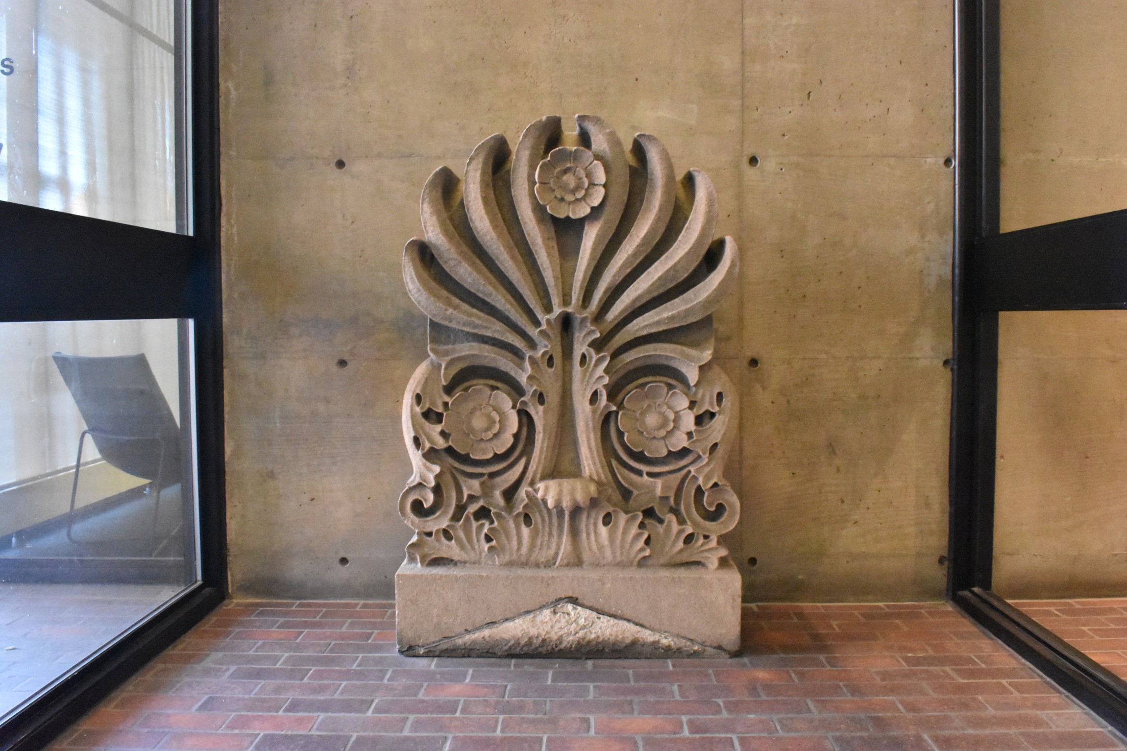 Anthemion (antefix) from the Old Fogg Museum.