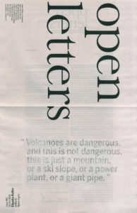 Cover for Open Letters Issue 17