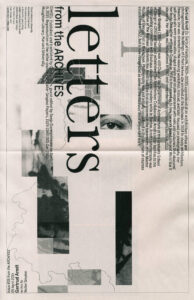 Cover for Open Letters Issue 26.