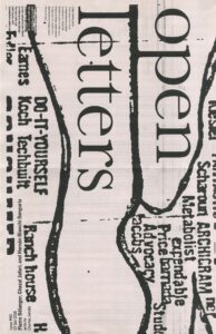 Cover for Open Letters Issue 40.