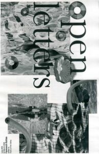 Cover for Open Letters Issue 61.