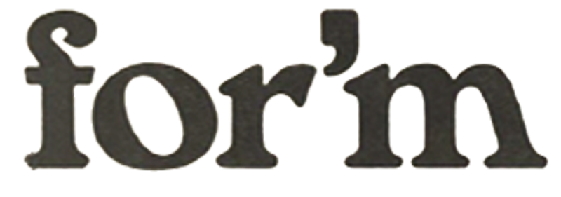 cover font text for for'm.