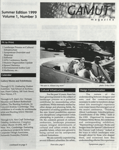 Cover for Gamut first iteration third issue.