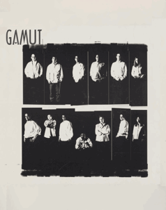 Cover for Gamut second iteration first issue.