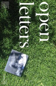 Cover for Open Letters Issue 77.