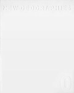 Issue 00 cover of New Geographies.