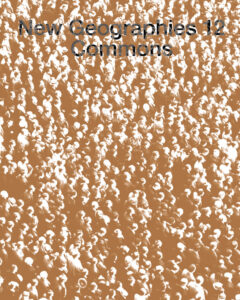 Issue 12 cover of New Geographies.