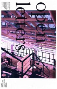 Cover for Open Letters Issue 93.