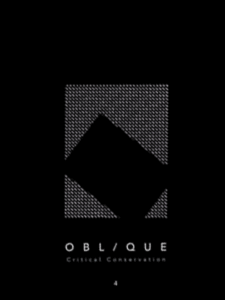 Cover for issue 4 of Oblique.