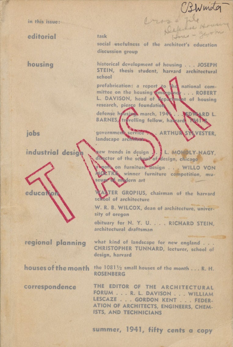 Task first issue cover for the landing page.