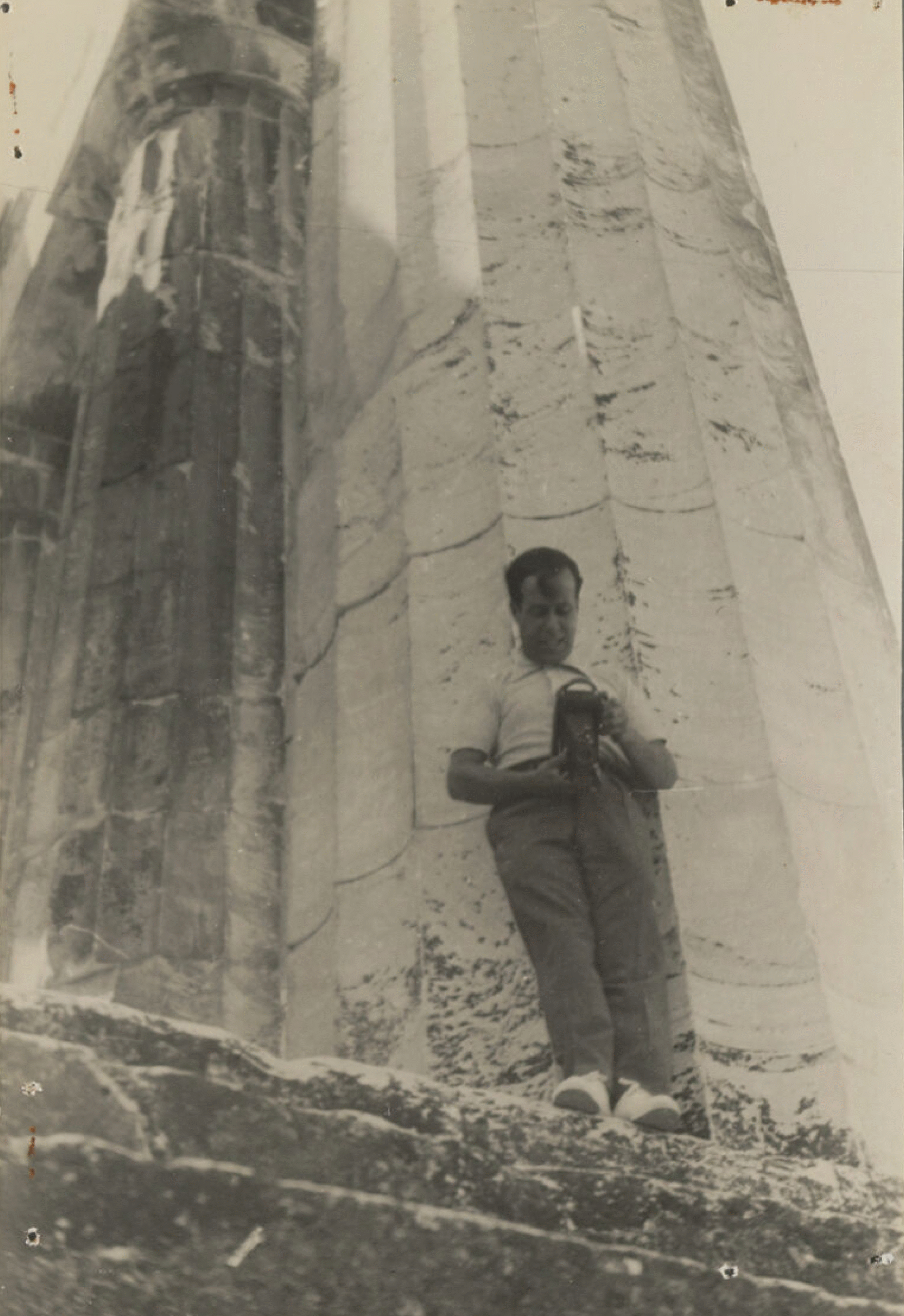 Site photograph of Athens with participant.