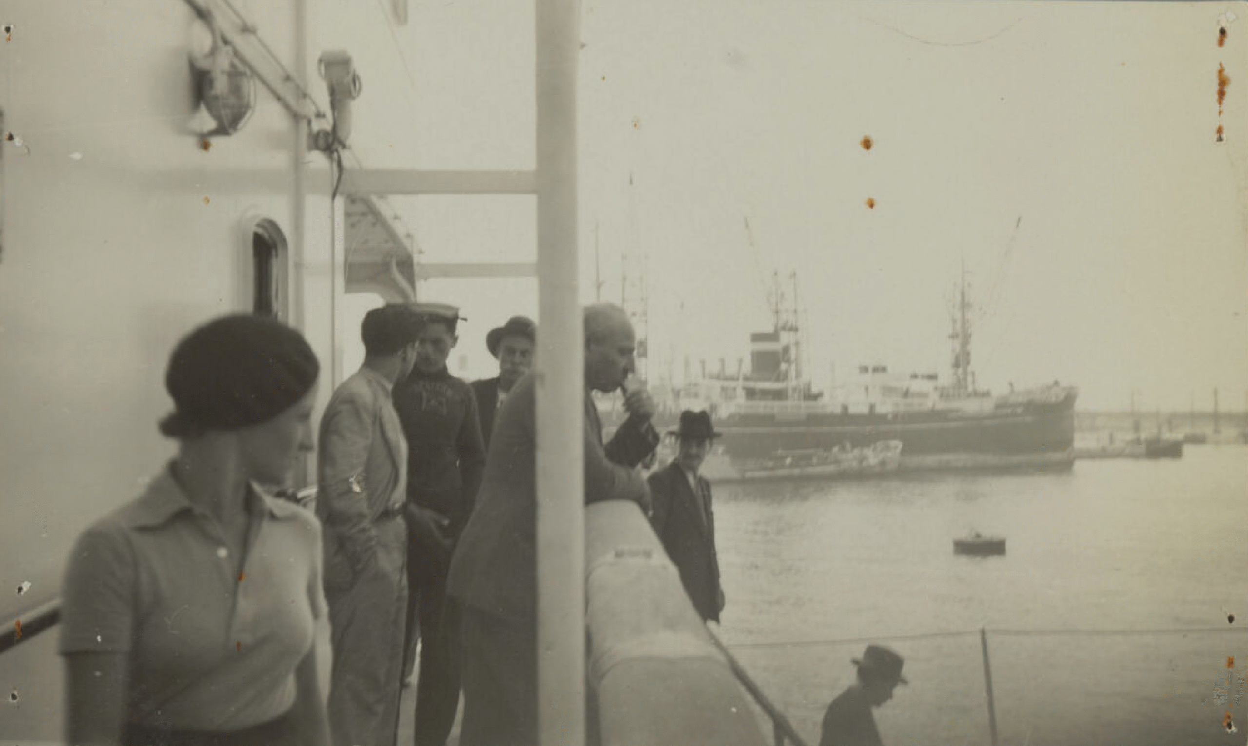 Photo of participants on the SS Patris II.