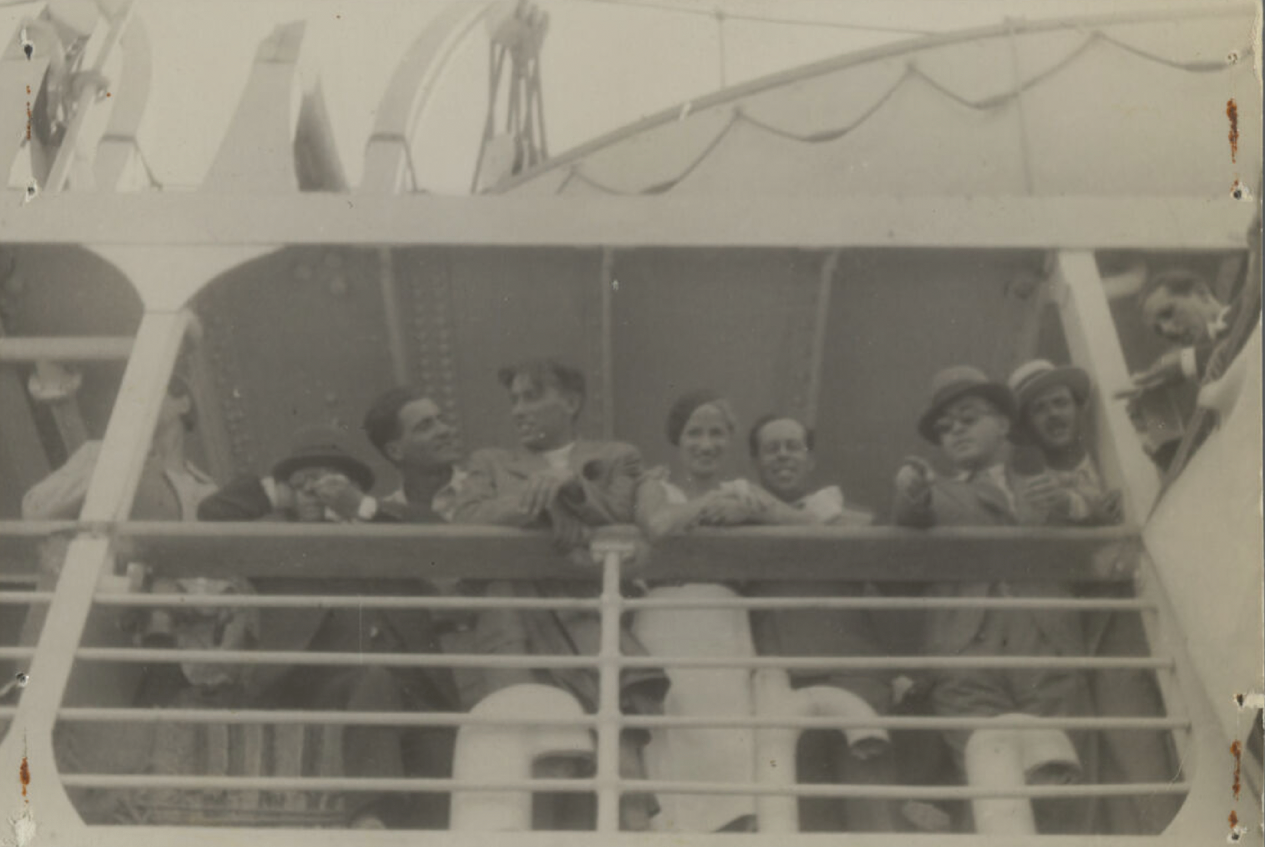 Photo of participants on the SS Patris II.