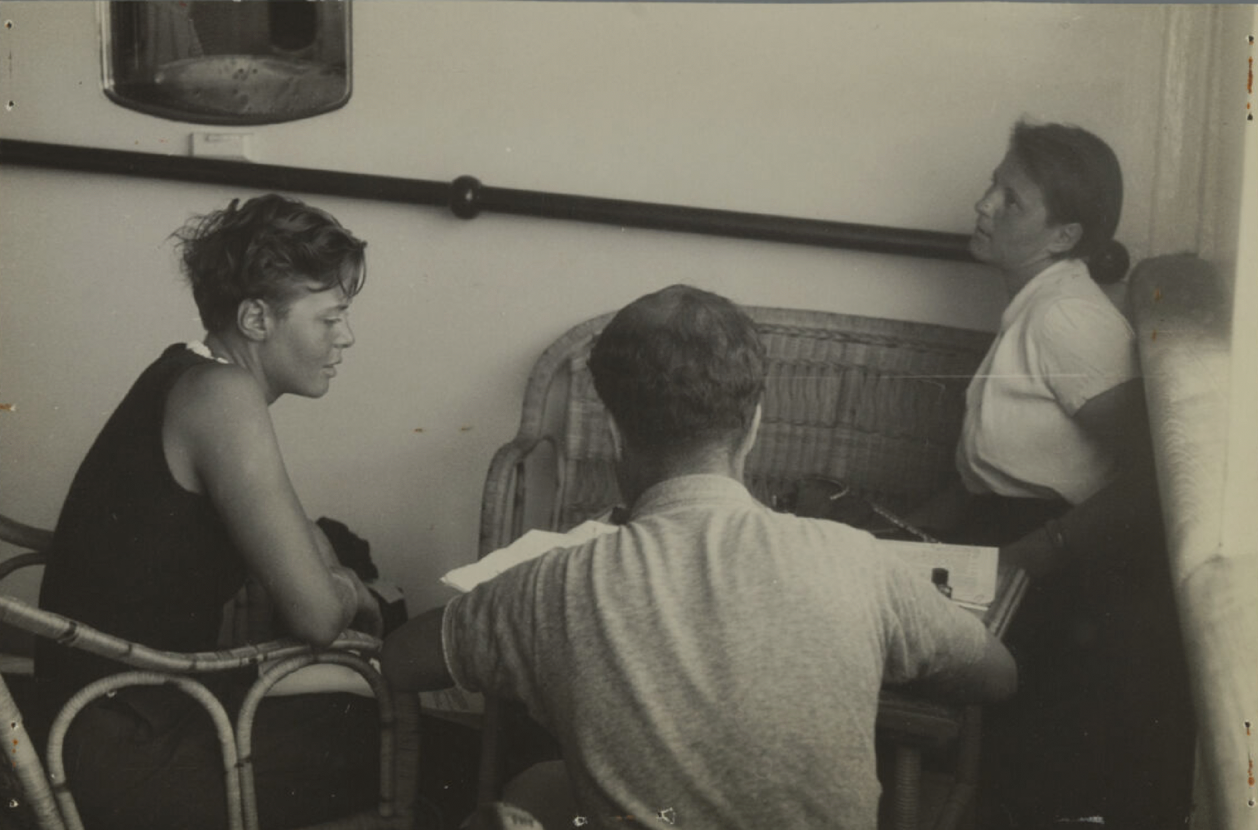 Three congress participants.