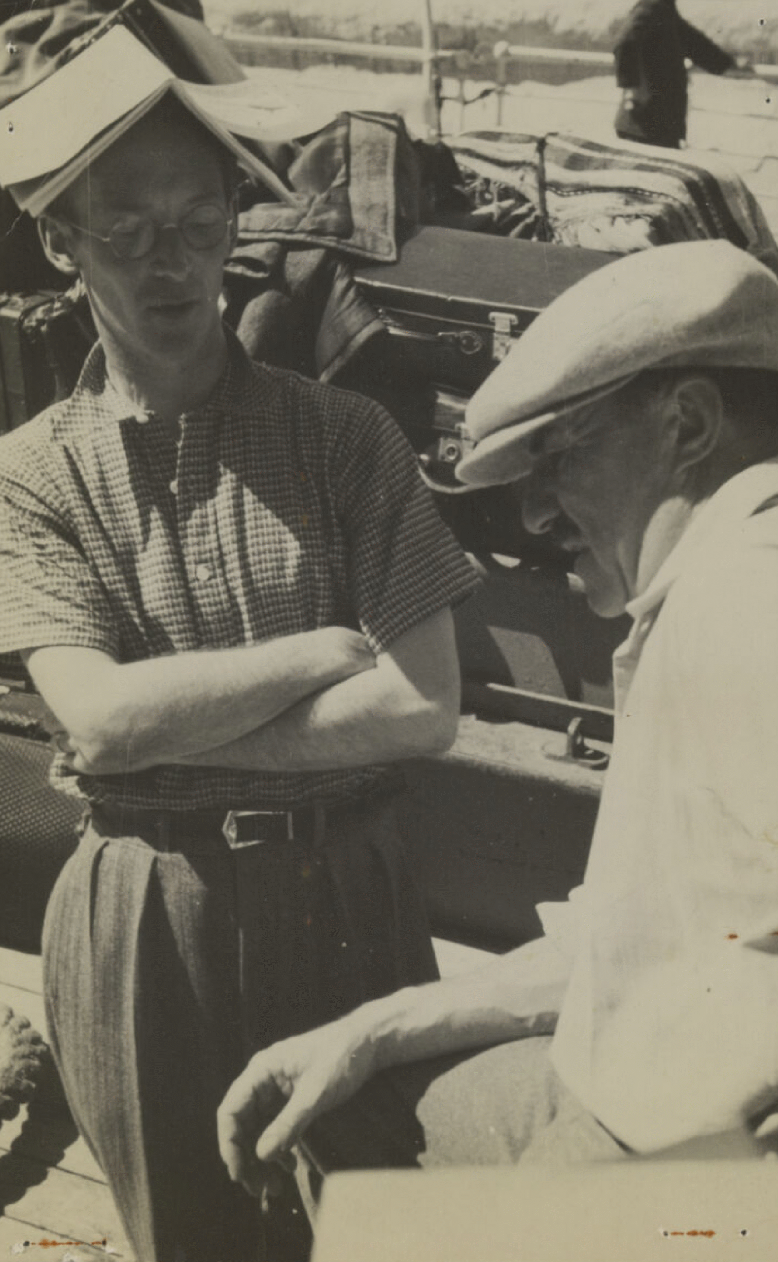 Photo of participants on the SS Patris II.
