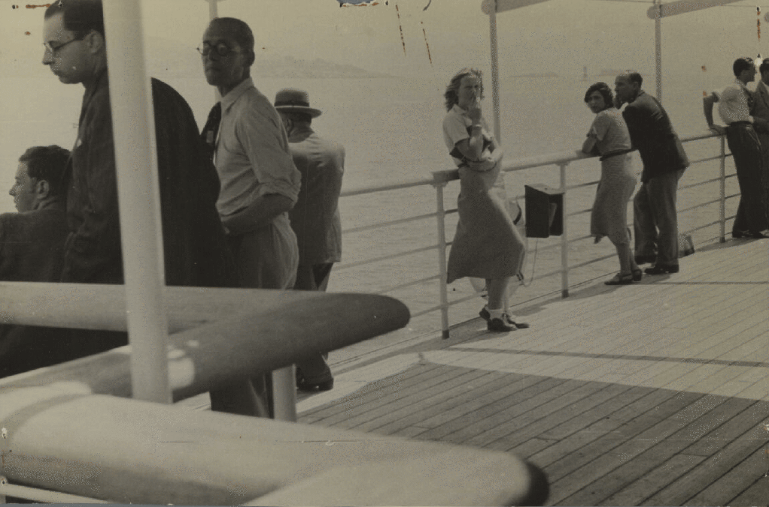Photo of participants on the SS Patris II.