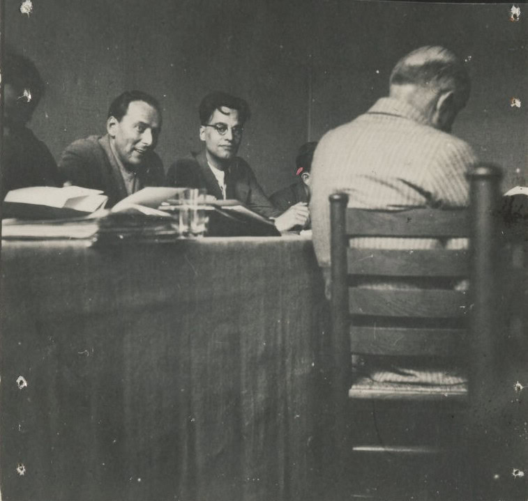 Participants on a panel.